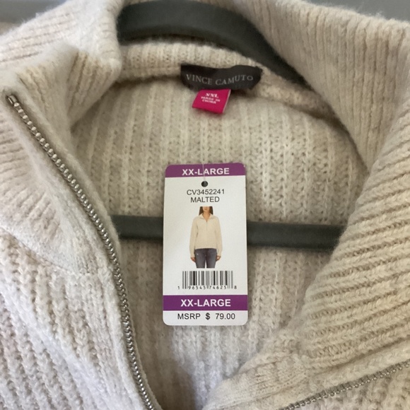 Vince Camuto plus XXL  2x  Sweater New w/tags - Picture 2 of 5